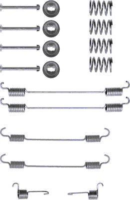 HELLA PAGID Tarvikesarja, jarrukengät 8DZ 355 200-381